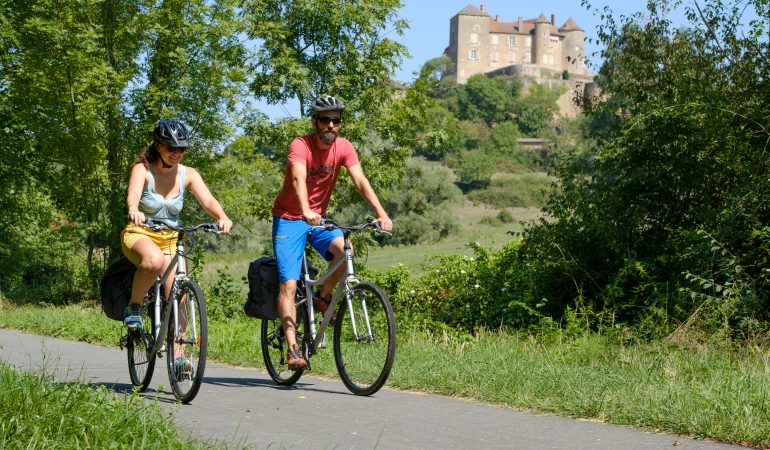 Le Sud de la Bourgogne entre voie verte et voie bleue